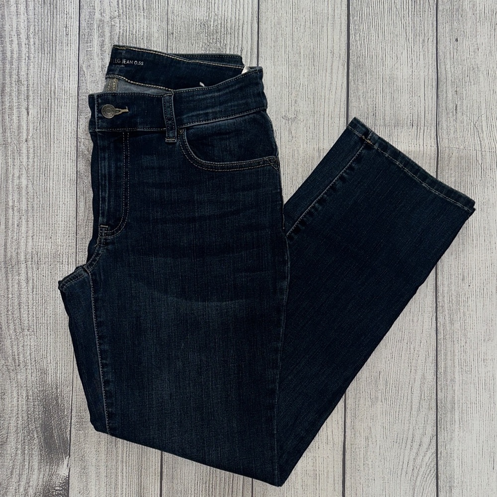 Chicos 0.5S Straight Leg Blue Jeans